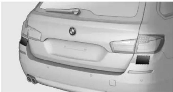 BMW 535d xDrive (2012) - Radarsensoren - 1