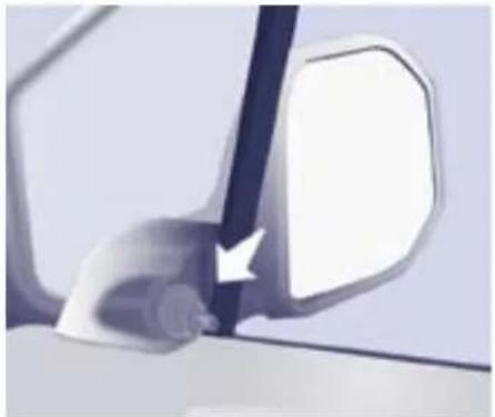 CITROEN Berlingo (2007) - Rückspiegel und Fenster - 1