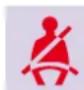 CITROEN Berlingo (2007) - Warnleuchte für nicht angelegten Gurt auf der Fahrerseite - 1