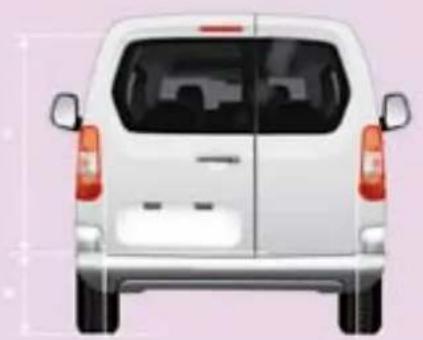 CITROEN Berlingo (2007) - Mit angehobenen Rädern (2 Räder am Boden) - 2