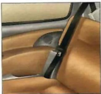 CITROEN Saxo (1999) - Sicherheitsgurte mit Gurtblockierer - 1