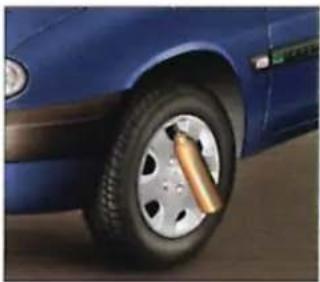 CITROEN Saxo (1999) - REIFENPANNE - 1