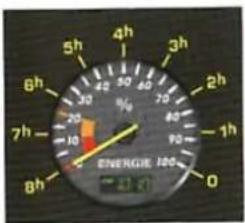 5h 4h 3h 2h 1h 0 ENERGIE 100% 8h 7h 6h 5h 4h 3h 2h 1h 0 -10 -20 -30 -40 -50 -60 -70 -80 -90 -100