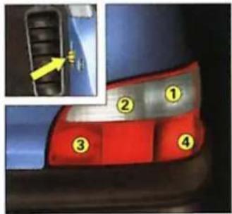 CITROEN Saxo (1999) - GLÜHLAMPEN ERSETZEN - 1