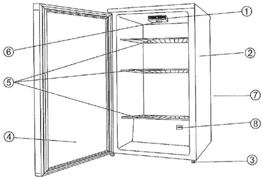 KELVINATOR KI150BC - PARTS AND FEATURES - 1