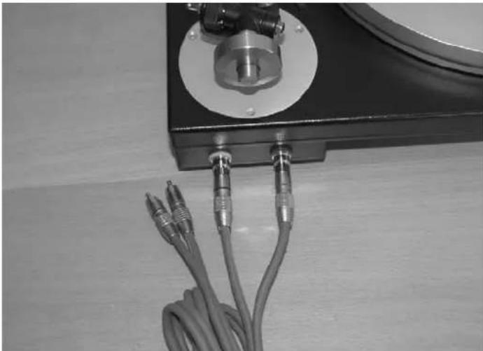 THORENS TD 850 - Connecting the tonearm - 1