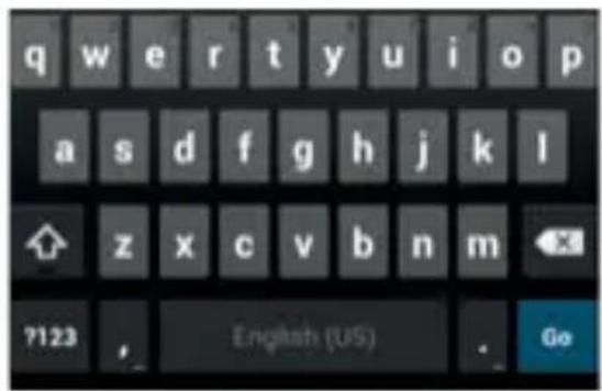 q w e r t y u i o p a s d f g h j k l z x c v b n m 7123 , English (US) Go