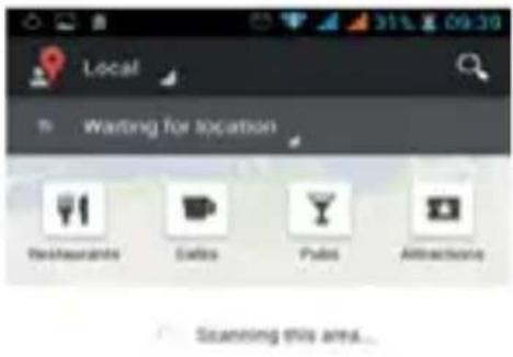 Local Waiting for location Restaurants Delito Poles Attraction Scanning this area...