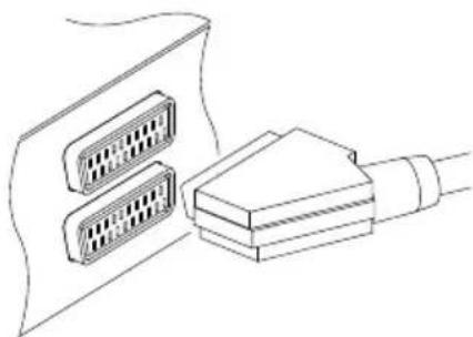 TOPFIELD TF7750HDPVR - To use the SCART output - 1