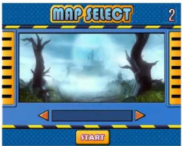 MAP SELECT 2 START
