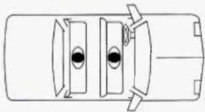 Buick Century (1995) - Securing a Child Restraint in a Center Seat Position - 1