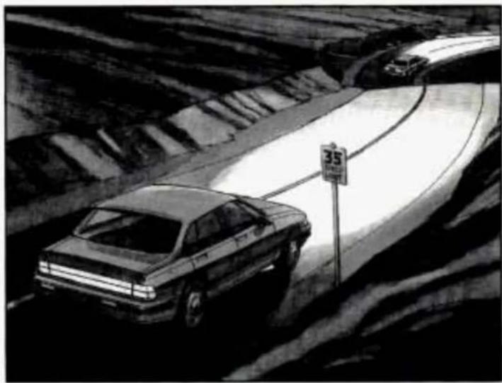 Buick Century (1995) - Skidding - 1