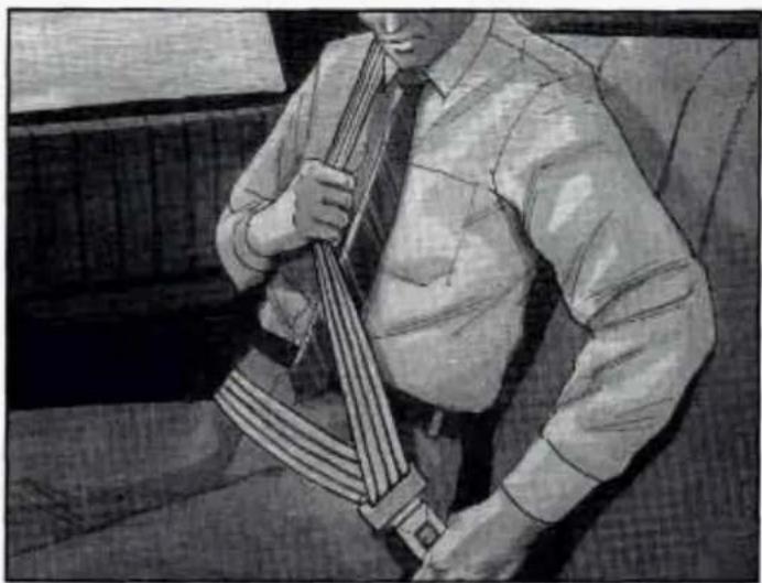 Buick Century (1995) - Lap-Shoulder Belt - 3