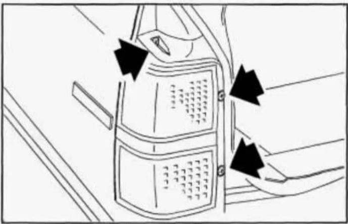 Buick Century (1995) - Taillight Bulb Replacement (Wagon) - 1