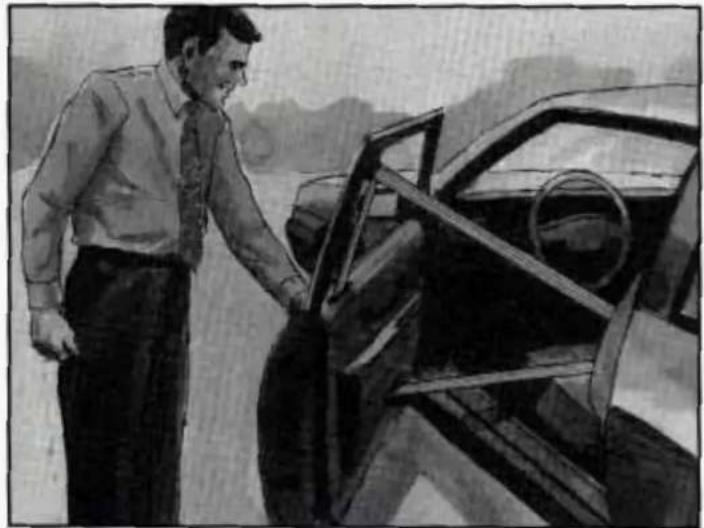 Buick Century (1995) - Automatic Lap-Shoulder Belt - 1