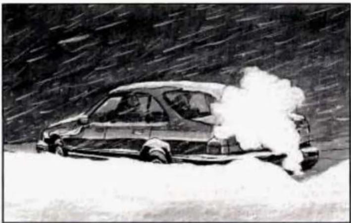Buick Century (1995) - Driving on Snow or Ice - 3