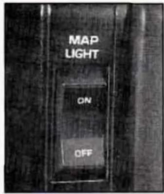 MAP LIGHT ON OFF