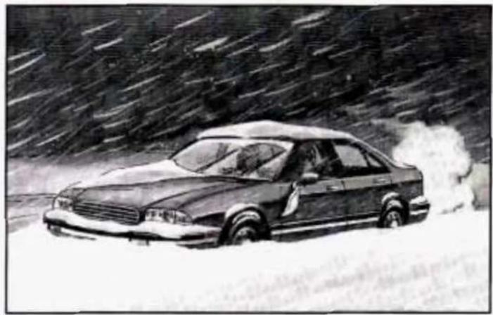 Buick Century (1995) - Driving on Snow or Ice - 2