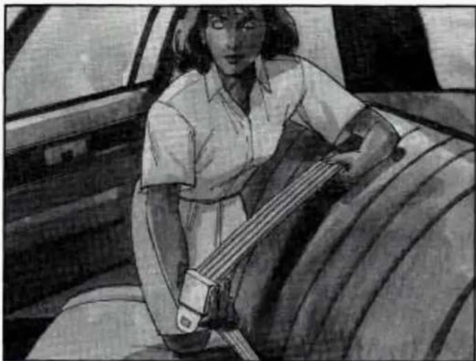 Buick Century (1995) - Securing a Child Restraint in a Center Seat Position - 2