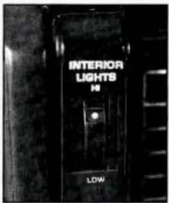 INTERIOR LIGHTS HI LOW