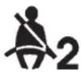 Buick Roadmaster (1995) - PassengerSafetyBelt ReminderLight - 1