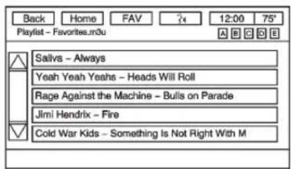 Back Home FAV 14 12:00 75° Playlist - Favorites.m3u A B C D E Saliva - Always Yeah Yeah Yeahs - Heads Will Roll Rage Against the Machine - Bulls on Parade Jimi Hendrix - Fire Cold War Kids - Something Is Not Right With M