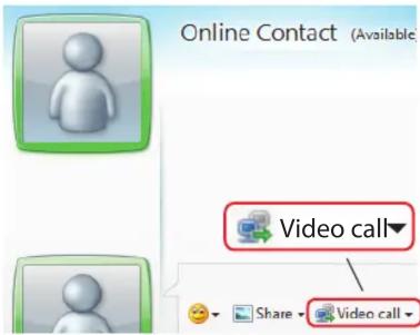 Online Contact (Available) Video call Share Video call