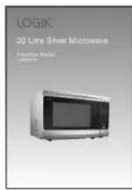 LOGIK 20 Litre Silver Microwave 1987-2014 Panel (2005)