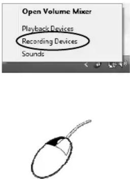 Open Volume Mixer Playback Devices Recording Devices Sounds
