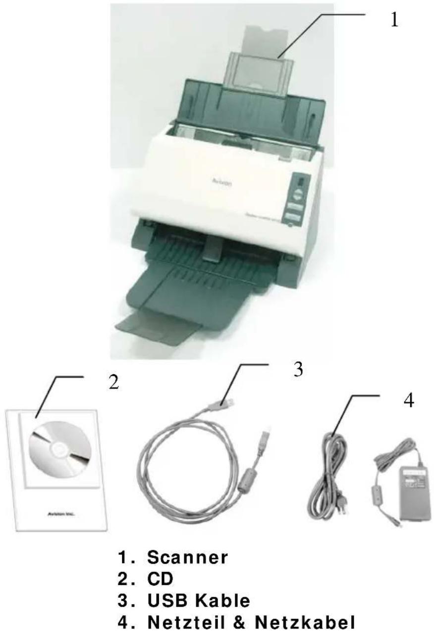AVISION 000-0708-02G - Einführung - 1