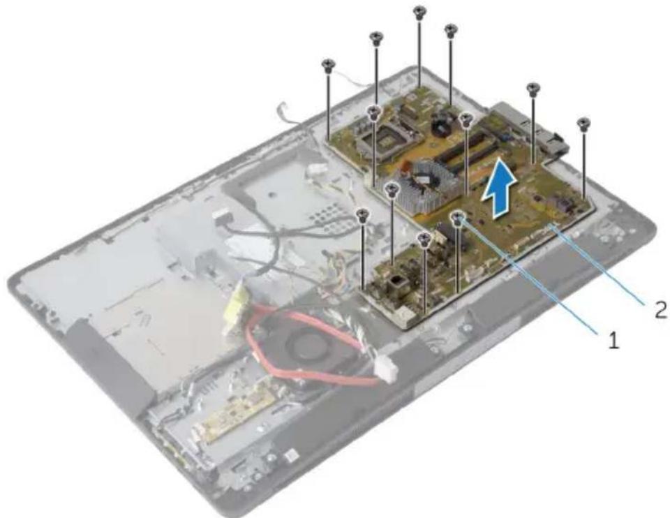 DELL Inspiron 23 5000 - Netzteillüfterkabel 12 Kabel der Touchscreen- Steuerungsplatine - 1