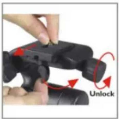 Vanguard Tracker 4 - - Removing the quick shoe - 3