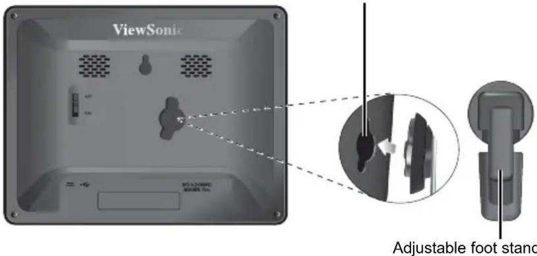 ViewSonic 30 V-1000°C 45V 2000 V~ Adjustable foot stand