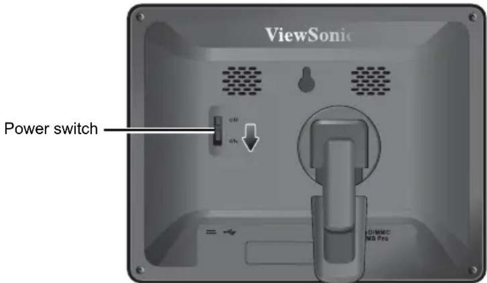 ViewSonic Power switch OFF CH D1/MMC MD Pro