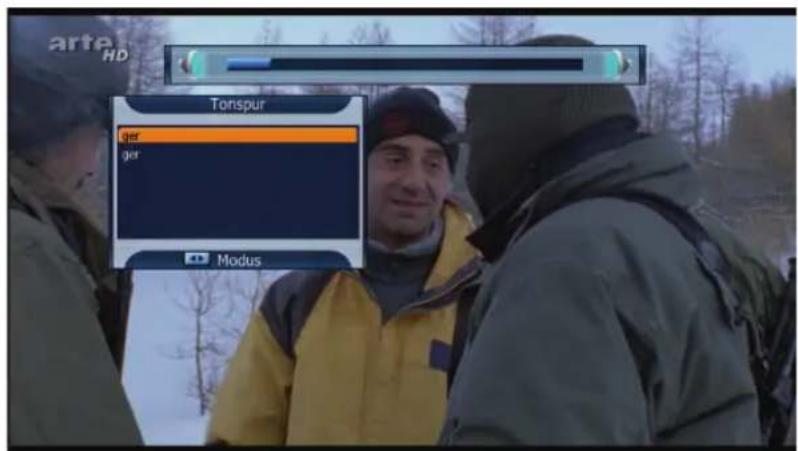 arta HD Tonspur ger ger Modus