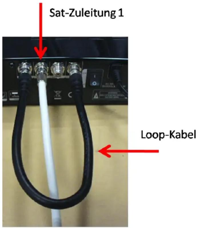 Sat-Zuleitung 1 Loop-Kabel