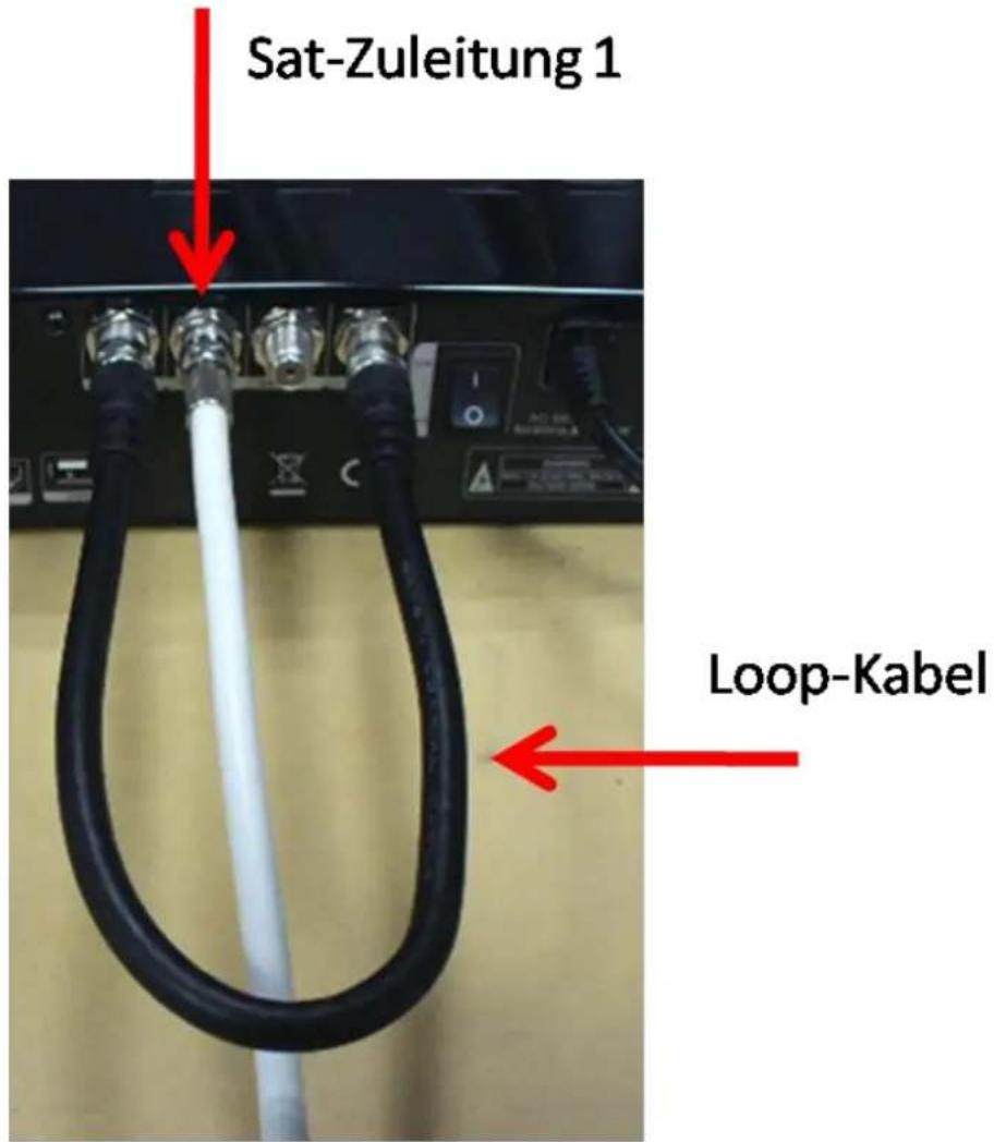 Sat-Zuleitung 1 Loop-Kabel