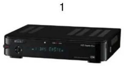 Boca HD Twin CI+ - Lieferumfang - 1
