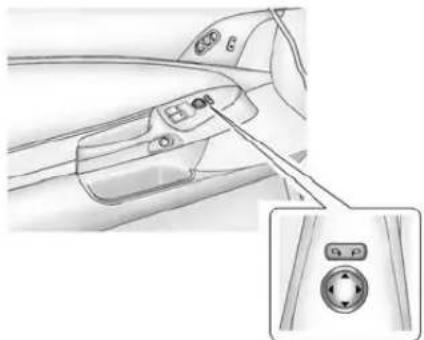 CHEVROLET Corvette Coupe (2013) - Spiegeleinstellung Außenspiegel - 1