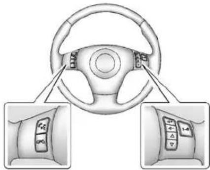 CHEVROLET Corvette Coupe (2013) - Bedienelemente am Lenkrad - 1