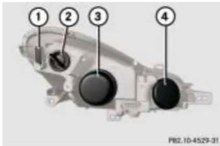 SMART Fortwo Cabrio (2007) - Vordere Lampen wechseln - 1