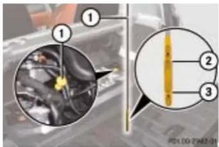 SMART Fortwo Cabrio (2007) - Motorölstand überprüfen - 2