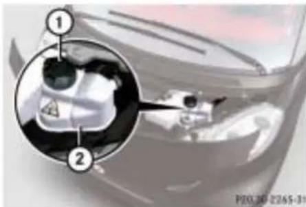 SMART Fortwo Cabrio (2007) - Kühlmittelstand prüfen - 1