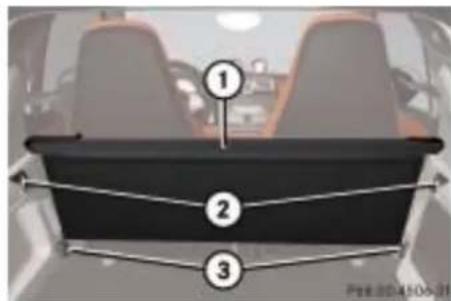 SMART Fortwo Cabrio (2007) - Die Gepäcknetztasche - 1