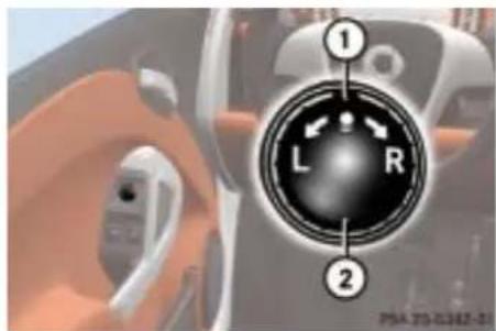 SMART Fortwo Cabrio (2007) - Elektrisch verstellbarer Außenspiegel\* - 1