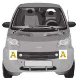 SMART Fortwo Cabrio (2006) - Nebelleuchten - 1