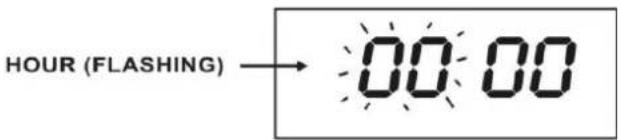 DENVER CRB-818 - "ALARM" TIME SETTING - 1