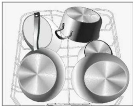 TecLime TDW-1401 - Adjusting the Upper Basket - 1