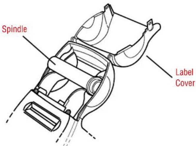 SEIKO SLP-200 - Load the roll of labels - 1