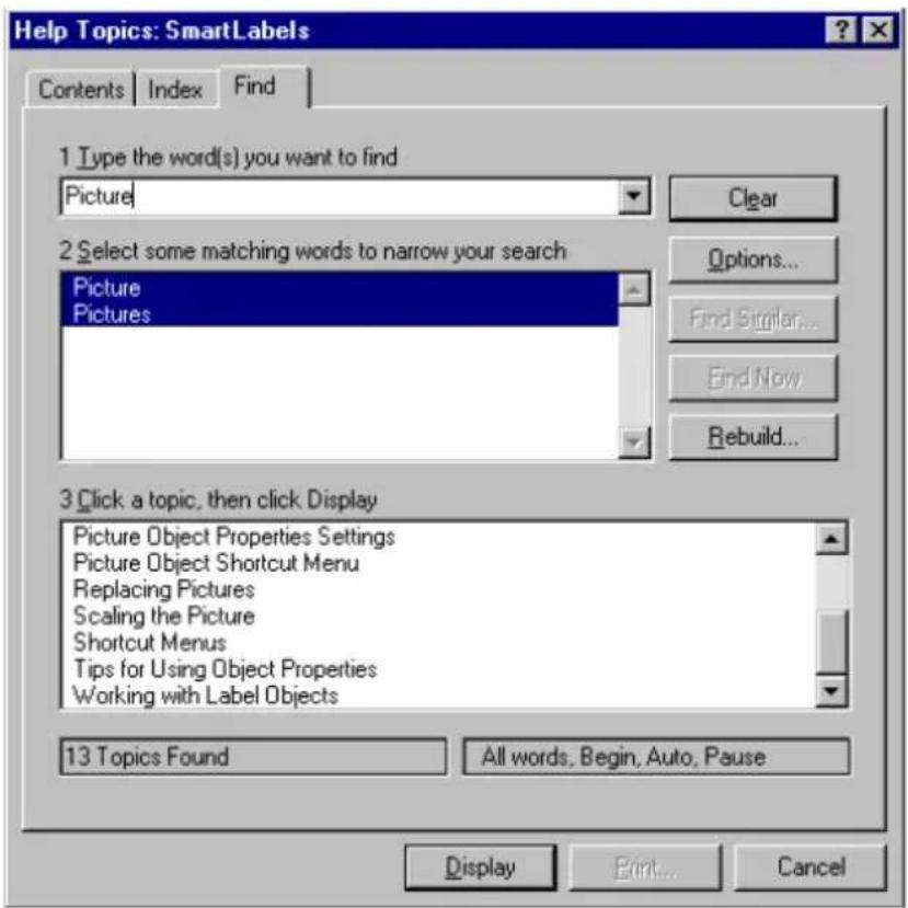 SEIKO SLP-200 - Using On-Line Help - 4